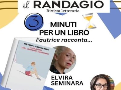 Elvira Seminara per “Lunario dei giorni insonni” (Einaudi, 2026) a “Tre minuti per un libro”, videopodcast a cura di Loredana&nbsp;Cefalo