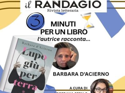 Barbara D’Acierno, “Lupo giù per terra” (Bompiani, 2026) a “Tre minuti per un libro”, videopodcast a cura di Loredana&nbsp;Cefalo